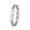 s.Oliver Herren Edelstahl Armband mit Flechtelement