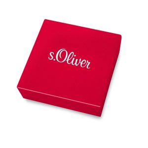 s.Oliver Damen Ohrhänger aus Sterling-Silber 925, in Roségold und Silber