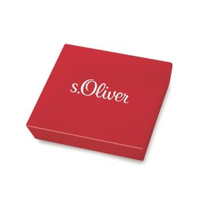 s.Oliver Damen Armband aus Edelstahl, dreireihig mit Perlen