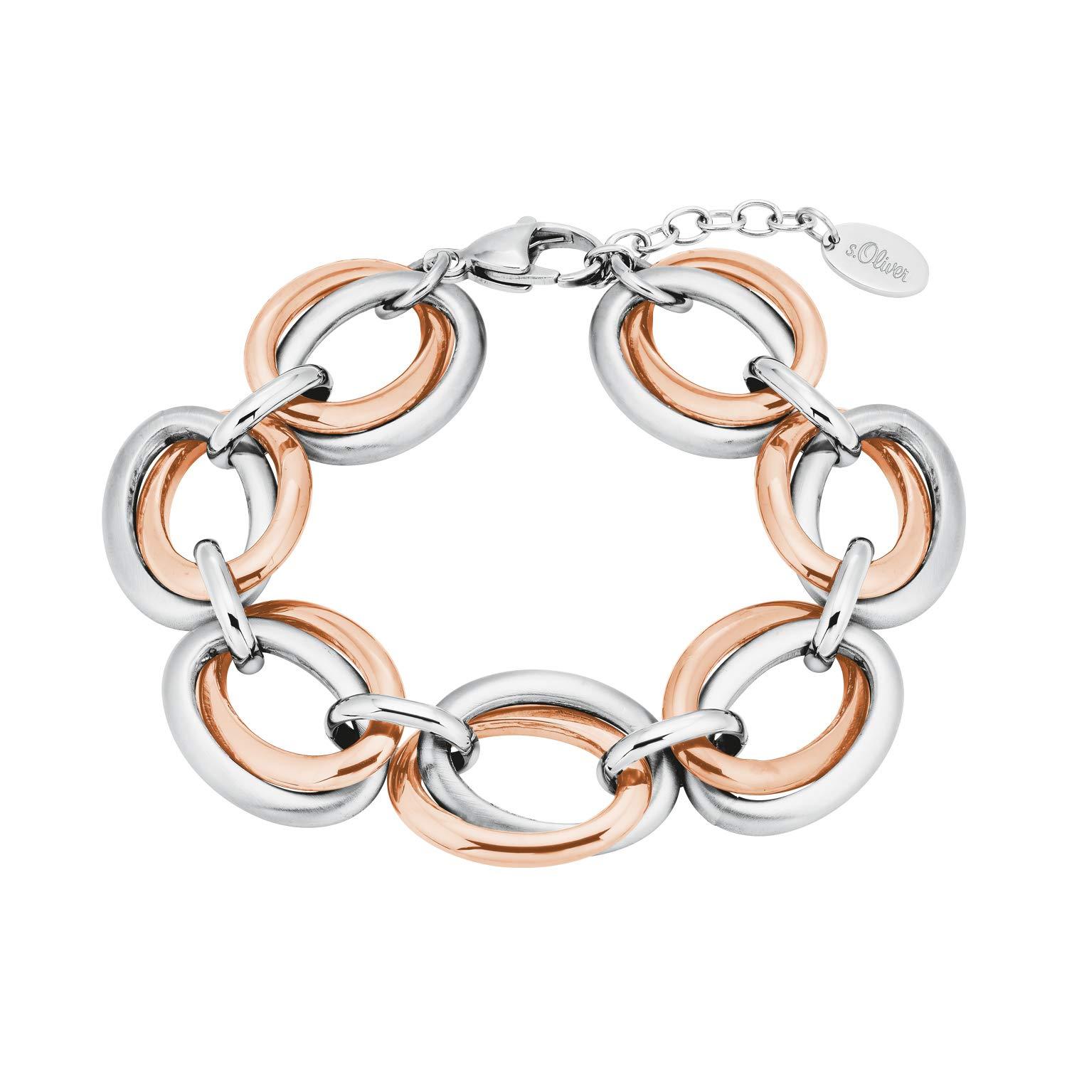 Bracciale In Acciaio Liebeskind Berlin A Strati - Gioiello Da Polso A Catenella Serpente, Lunghezza 21,5cm, In Confezione Regalo