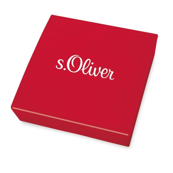 s.Oliver Damen Armband Edelstahl, bicolor, in Silber und rosÃ©gold