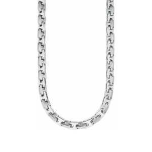 s.Oliver Herren Kette aus Edelstahl Panzerdesign