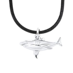 s.Oliver Kinder Kette mit Hai-Anhänger aus Silber 925