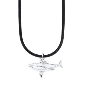 s.Oliver Kinder Kette mit Hai-Anhänger aus Silber 925