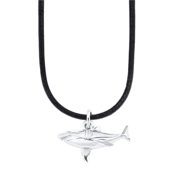 s.Oliver Kinder Kette mit Hai-Anhänger aus Silber 925