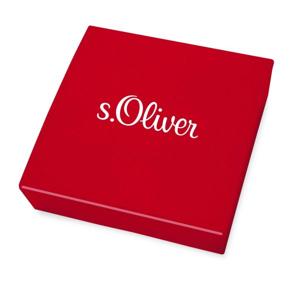 s.Oliver Damen Armband mit Hashtag Anhänger aus Silber