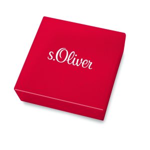 S. Oliver Edelstahl Ohrhänger mit Blumen