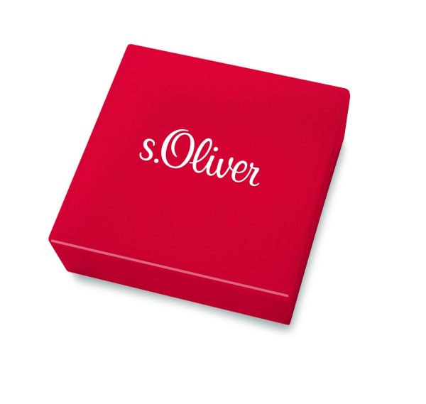S. Oliver Edelstahl Ohrhänger mit Blumen