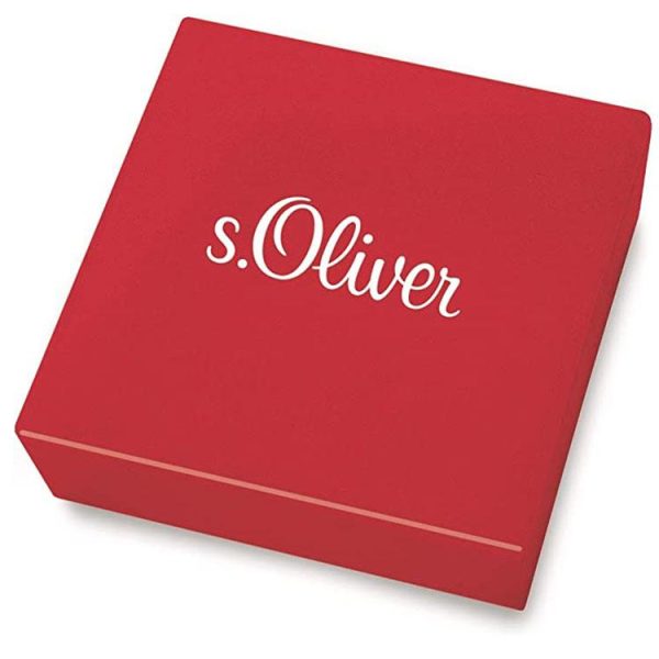s.Oliver Damen Armband mit gravierbarem Element in rosÃ©gold