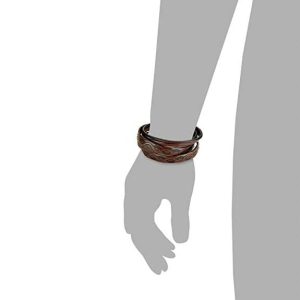 S.Oliver Herren-Armband Edelstahl Leder