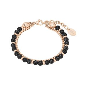 s.Oliver Damen Armband Rose Steinimitat