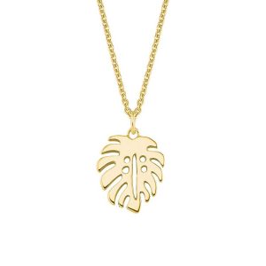 s.Oliver Damen Halskette Silber 925 gelbvergoldet