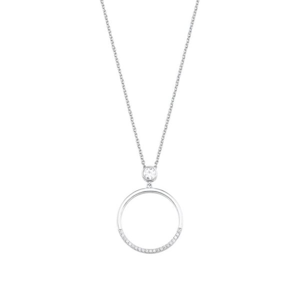 Elli Collana Con Ciondolo Donna Argento 925 Sterling, Lunghezza 45 Cm, Gioiello Minimal E Classico, Fatto A Mano, Regalo Ideale