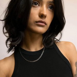 NOELANI Halskette Edelstahl Unisex Damen Herren