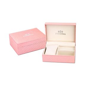 Festina Damen Analog Quarz Uhr mit Edelstahl Armband