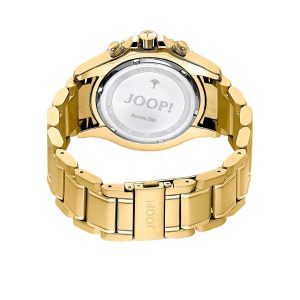 JOOP! Herren Armbanduhr 2030895 Chronograph, Edelstahl IP Gold